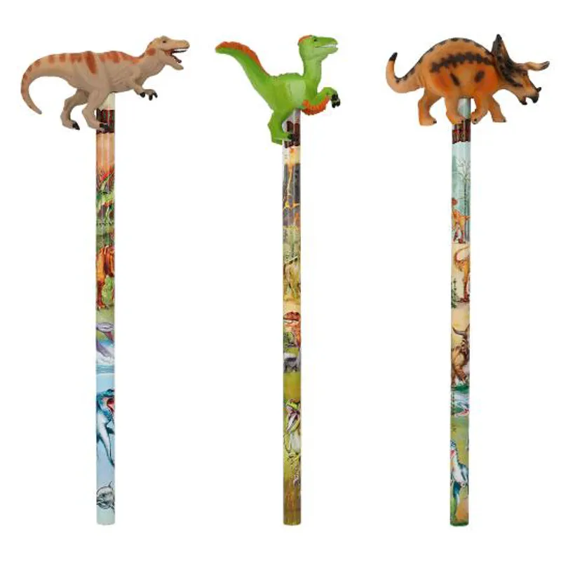 Dino World Pencil with Dino Topper