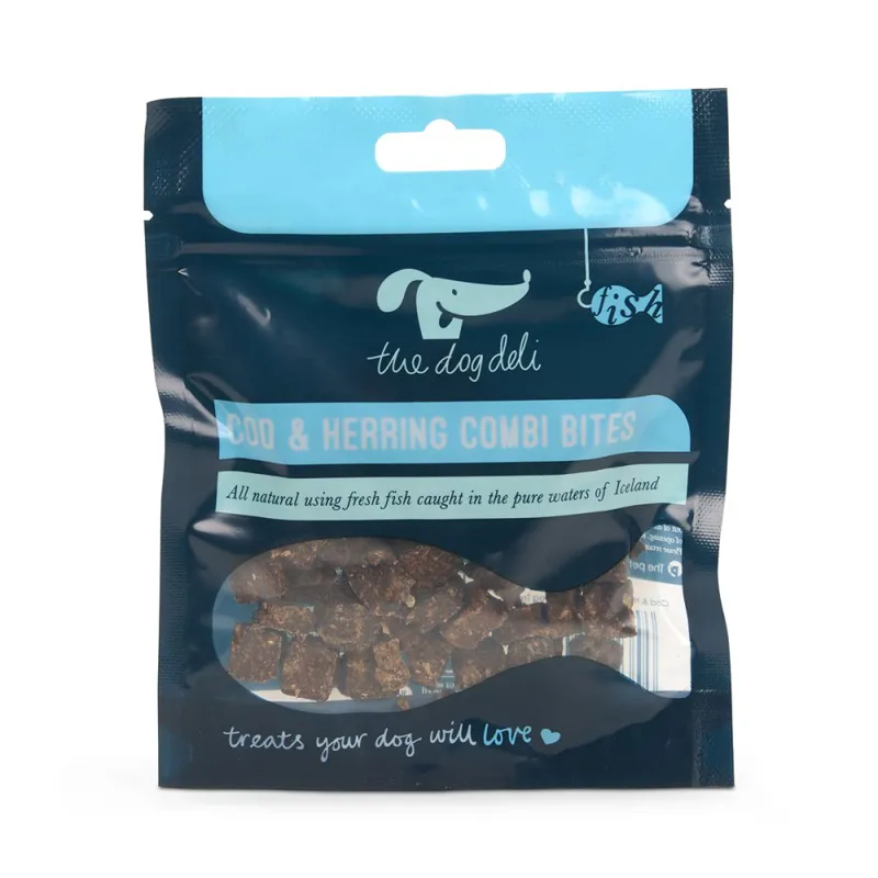 Petface Dog Deli Cod and Herring Combi Bites Dog Treats