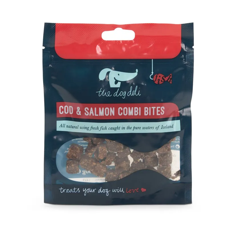 Petface Dog Deli Cod and Salmon Combi Bites Dog Treats
