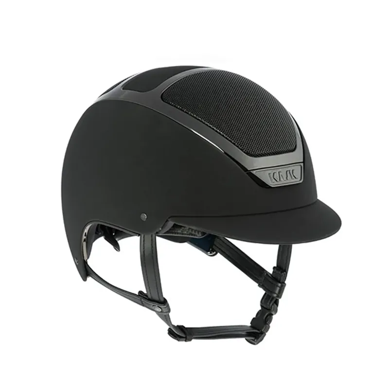 KASK Dogma Chrome II Riding Hat in Black