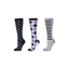 Dublin 3 Pack of Riding Socks Adults in Purples