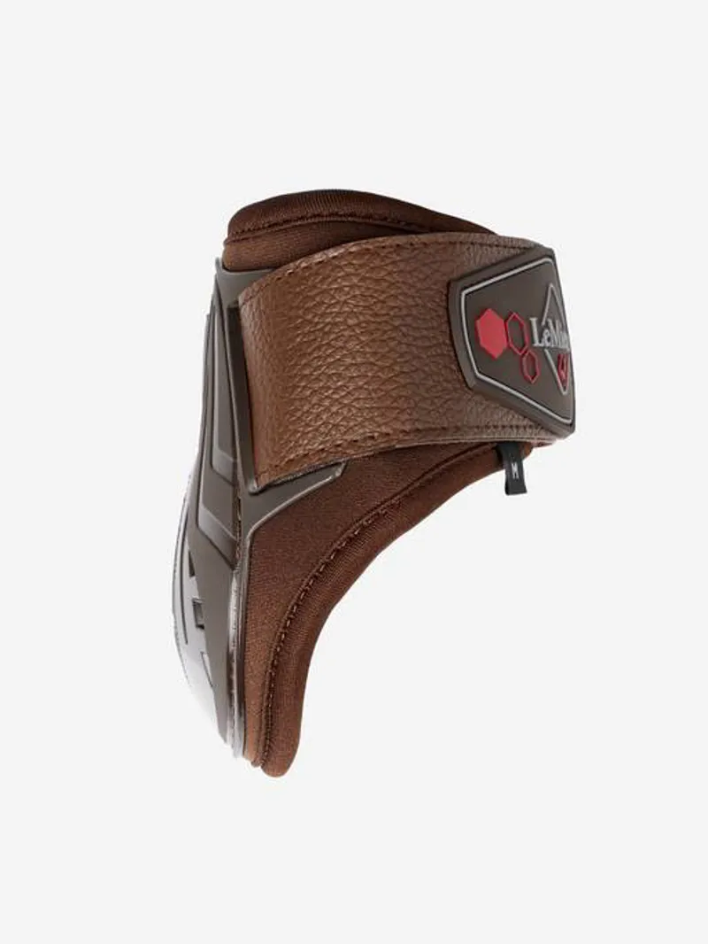 LeMieux Impact Compliant Fetlock Boots in Brown-4