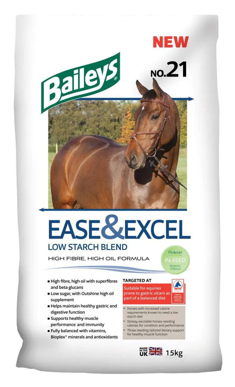 Baileys No.21 Ease and Excel Horse Feed 15kg