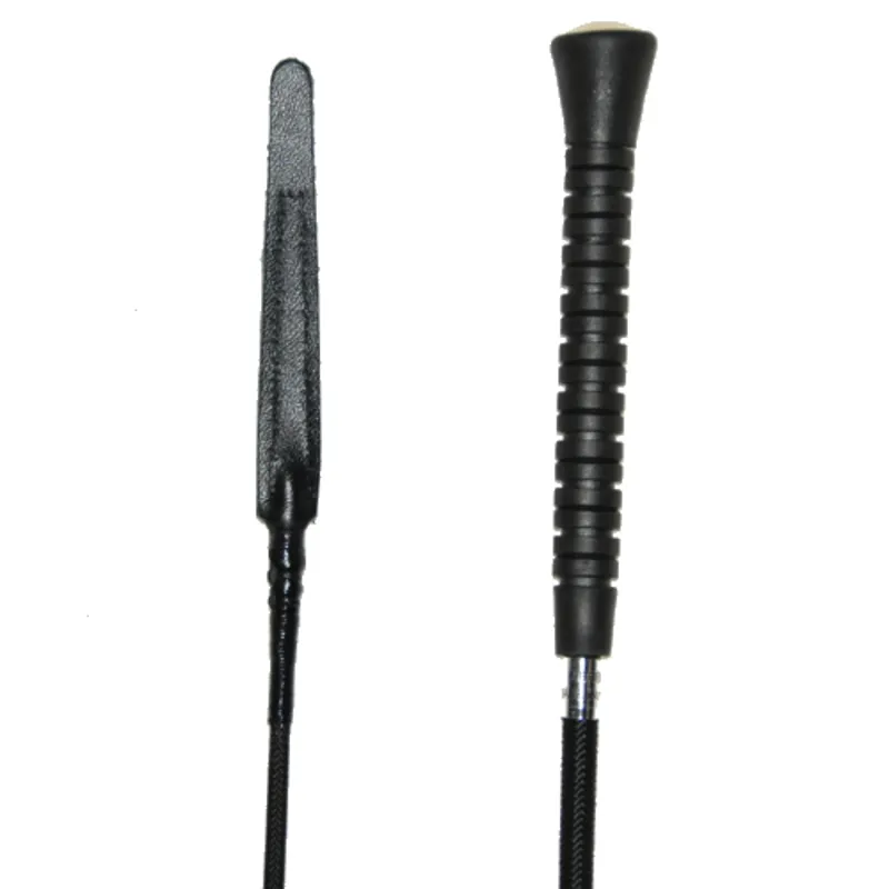 Country Whips Easy Grip Dressage Schooling Whip in Black