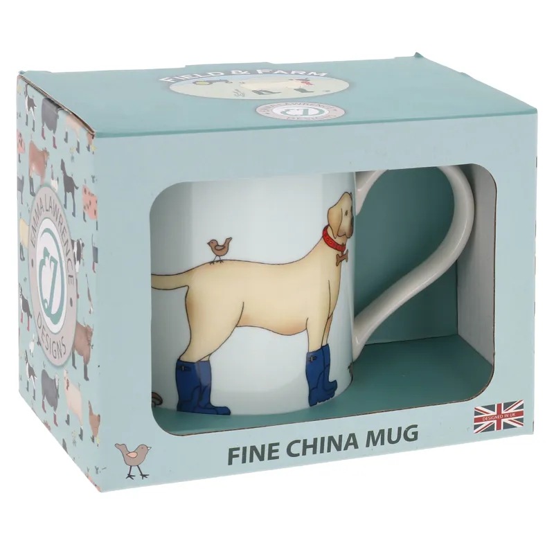 E.L Farmers Golden Lab Boxed Mug