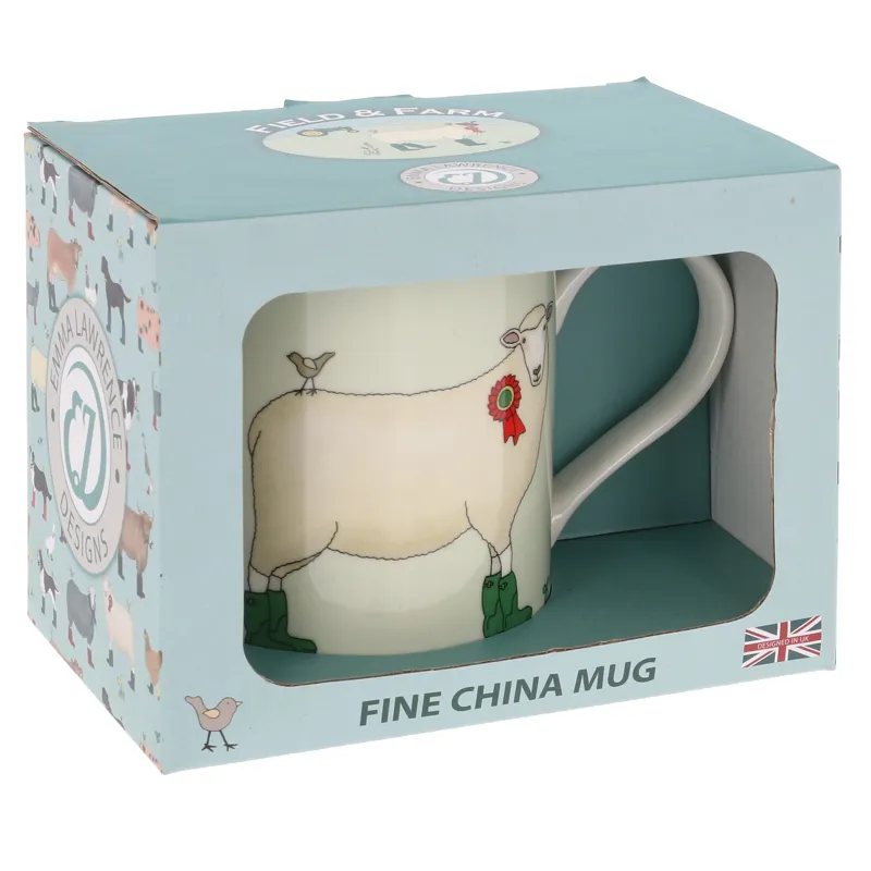 E.L Farmers Rommey Sheep Boxed Mug