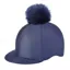Elico Aberford Mega Pompom Hat Silk in Navy