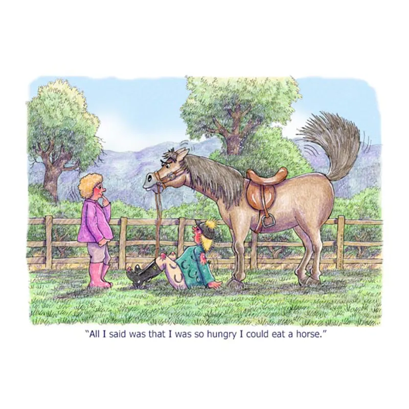 Elico Horse and Pony Greetings Card-5