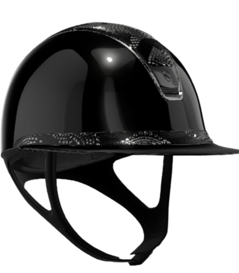 Samshield Miss 2.0 Glossy Black with Crystal Intarsia Black