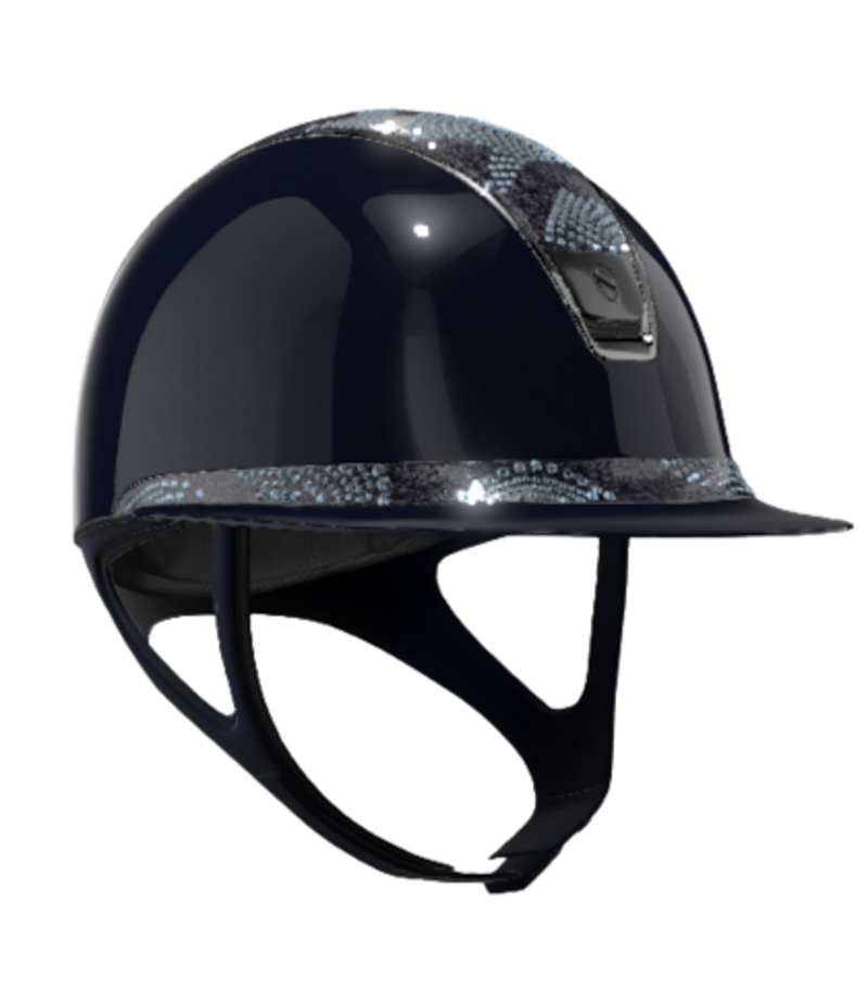 Samshield Miss 2.0 Glossy Blue with Crystal Intarsia Blue