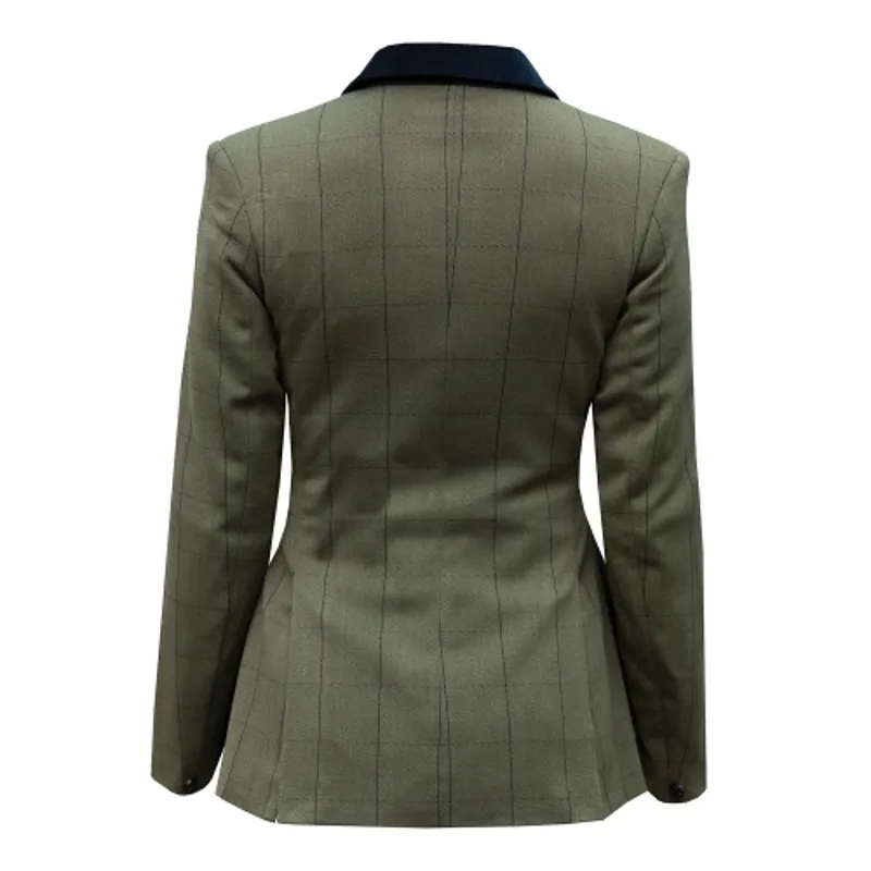 Equetech Ladies Bellingham Deluxe Stretch Tweed Jacket-2