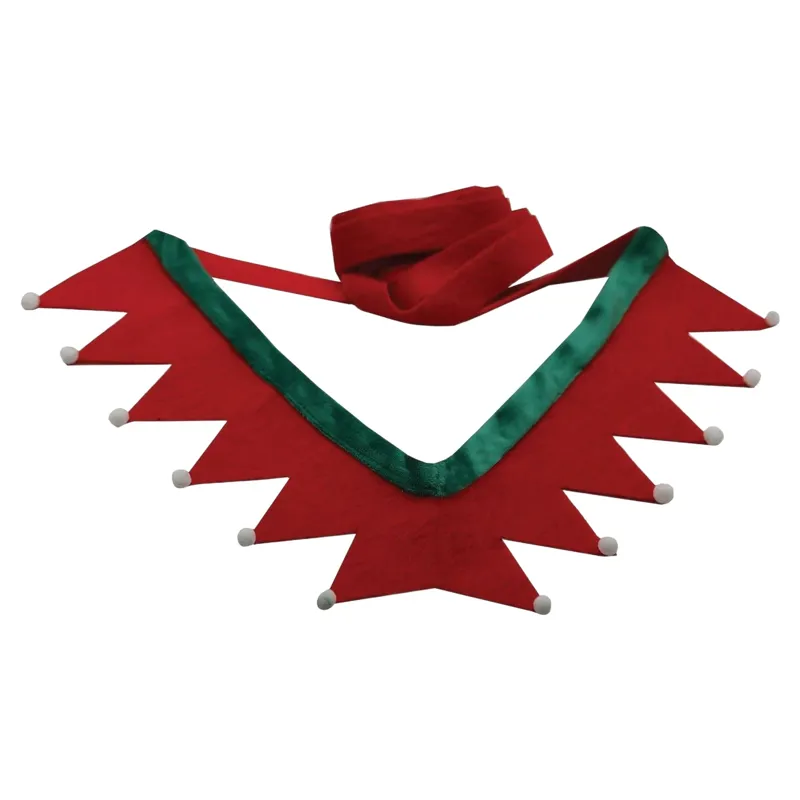 Equetech Festive Horse Christmas Breastplate - Red and Green