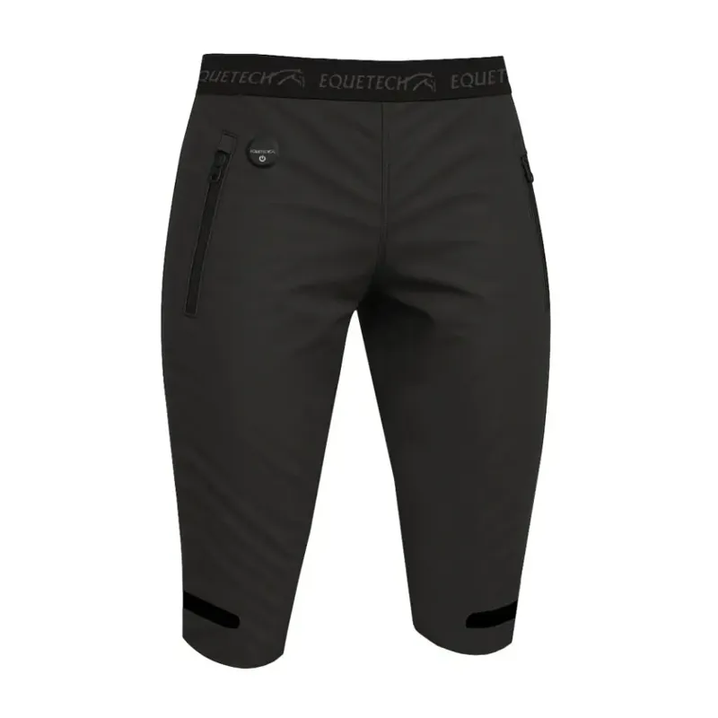 Equetech Inferno Heated Waterproof Over Breeches Ladies in Black
