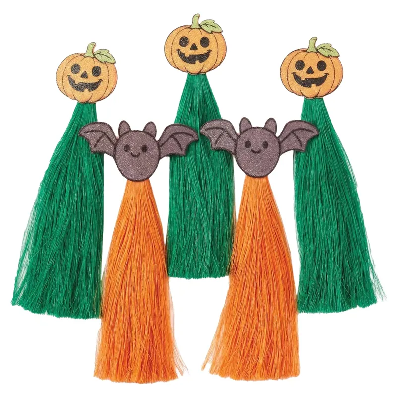 Equetech Pumpkins and Bats Mane Tassels