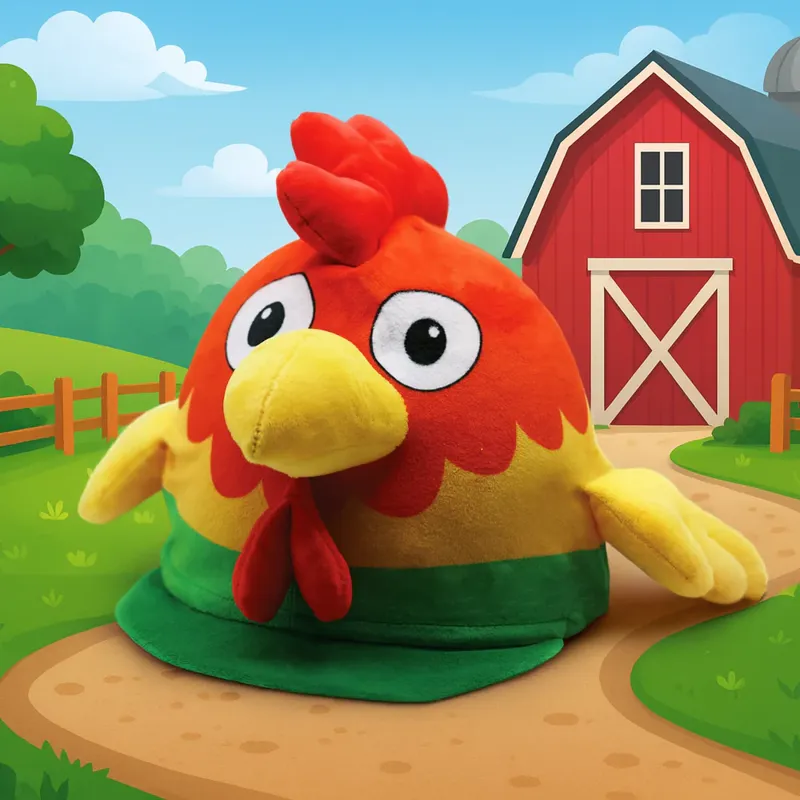 Equetech Rocky Rooster Hat Silk -2