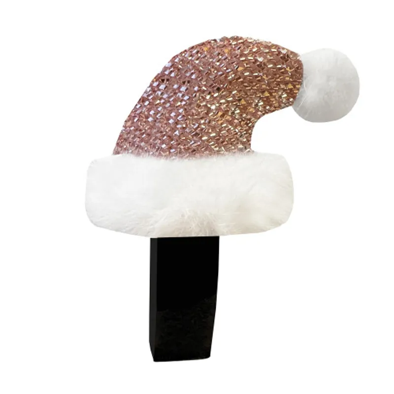 Equetech Santa Bridle Horse Hat in Rose Gold