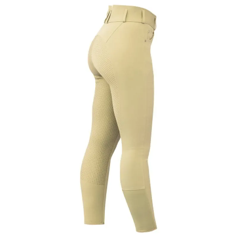 Equetech Ultimo Show Breeches Ladies in Buttermilk-3