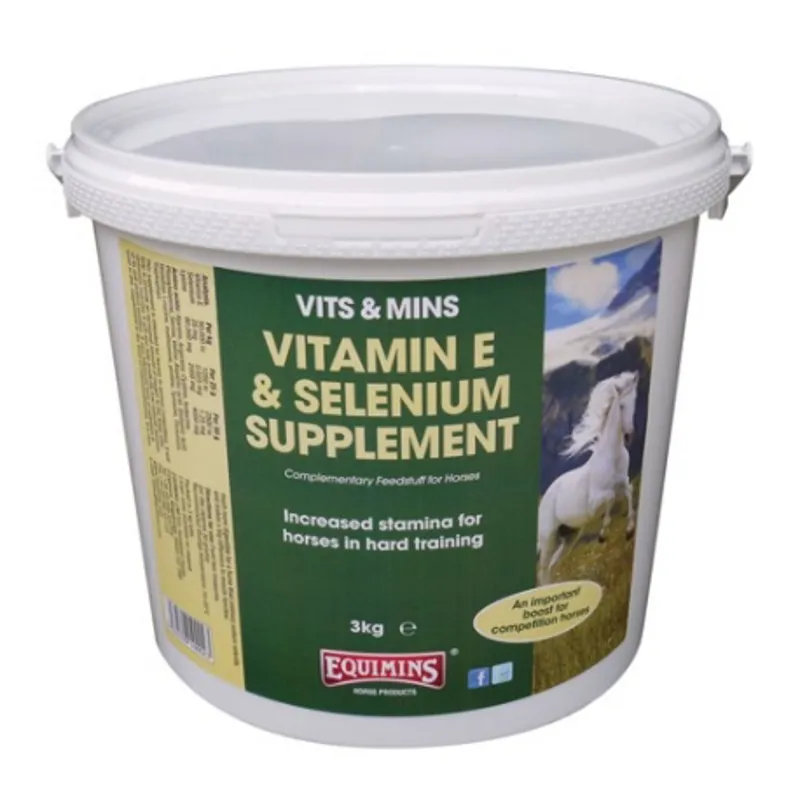 Equimins Vitamin E and Selenium Plus 1kg