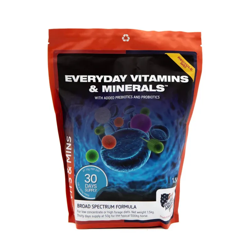 Equine America Everyday Vitamin and Mineral Eco Pouch 1.5kg-2