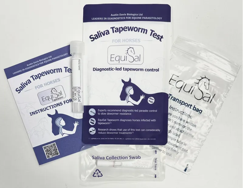 EquiSal Tapeworm Test Kit