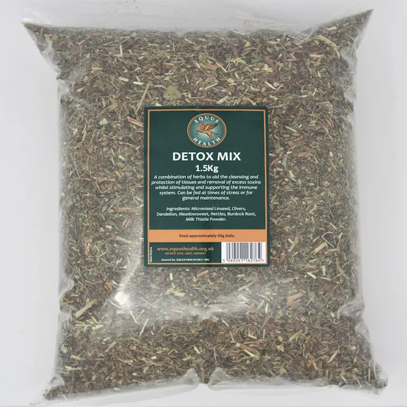 Equus Health Detox Mix 1.5kg - WEB EXCLUSIVE