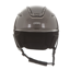 evoke Callisto Wide Peak Riding Hat in Graphite with Crystal Frame