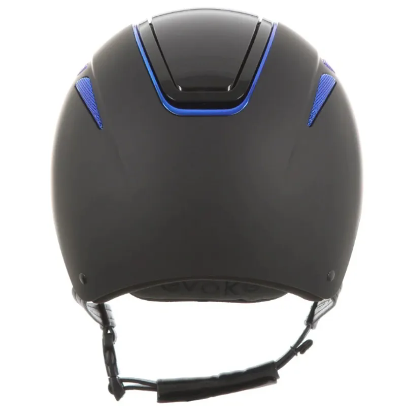 Evoke Callisto Classic Peak Limited Edition Galaxy Riding Hat in Black-3