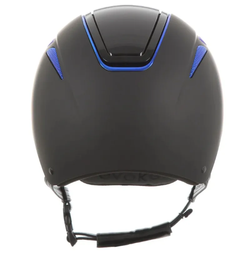 evoke Callisto Classic Peak Galaxy Riding Hat in Black-2