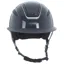evoke Callisto Wide Peak Riding Hat in Navy Metallic and Chrome