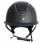 Evoke Elara Wide Peak Riding Helmet in Navy with Navy Crystal