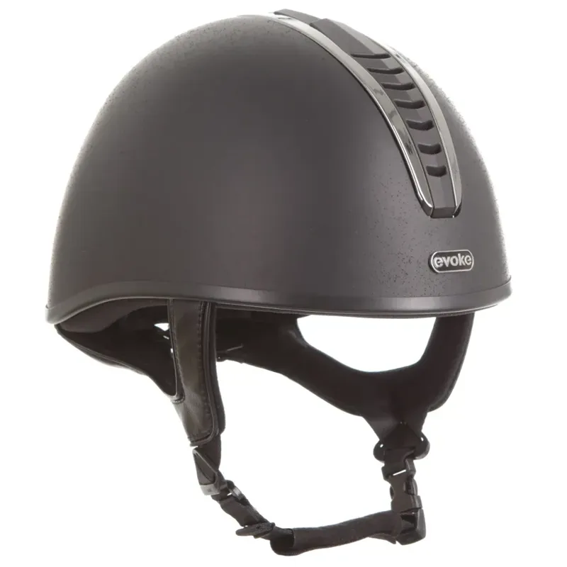 Evoke Orion Jockey Skull in Black-4