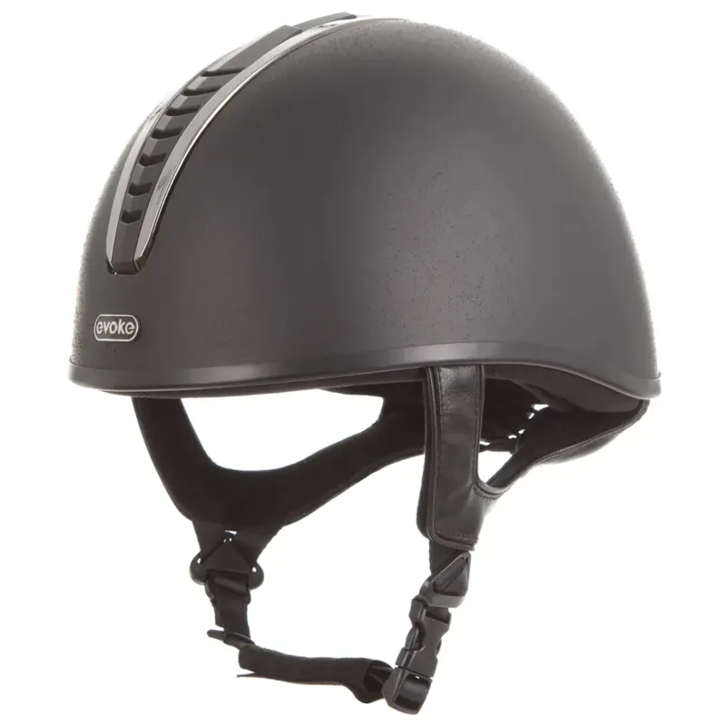 Evoke Orion Jockey Skull in Black-2