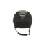 evoke Callisto Classic Peak Riding Hat in Black Suede with Marcasite Crystal