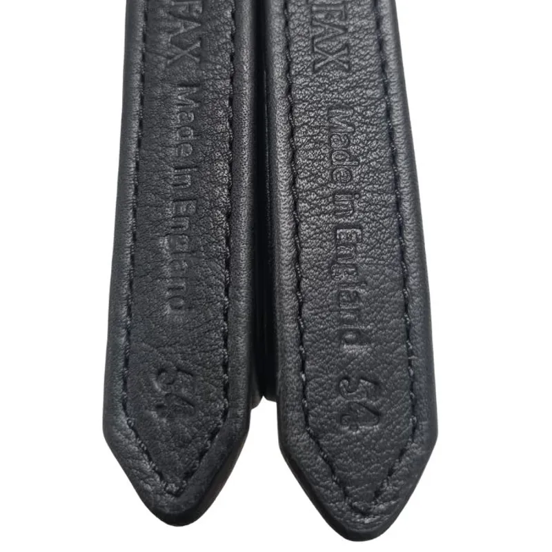 Fairfax Classic Stirrup Leathers in Black-2