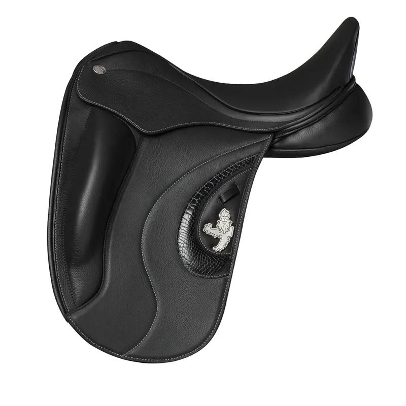 Fairfax World Class Monoflap Dressage Saddle in Black