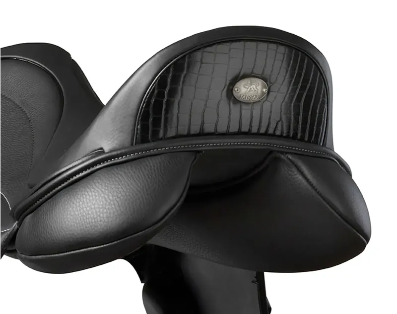 Fairfax World Class Monoflap Dressage Saddle in Black-4