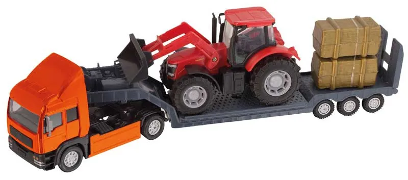 Teamsterz Farm Tractor Transporter Assorted