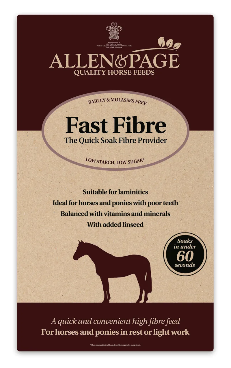 Allen and Page Fast Fibre Horse Feed 20kg