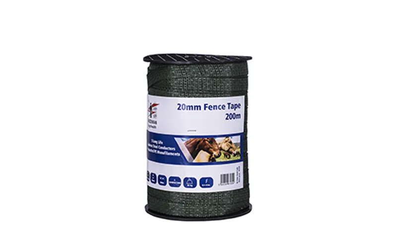 Fenceman Fence Tape 20mm 200m in Green