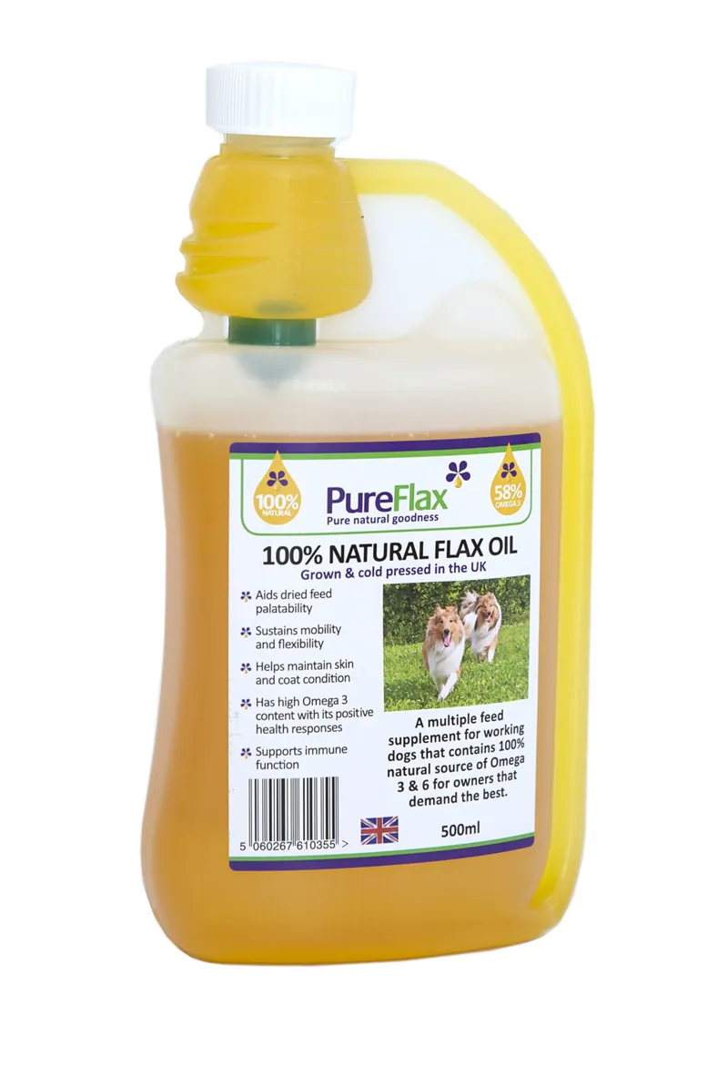 PureFlax Natural Flax Oil for Dogs - WEB EXCLUSIVE