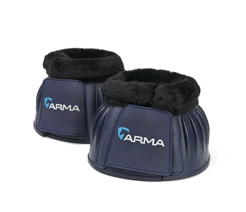 ARMA Fleece Over Reach Boots in Navy
