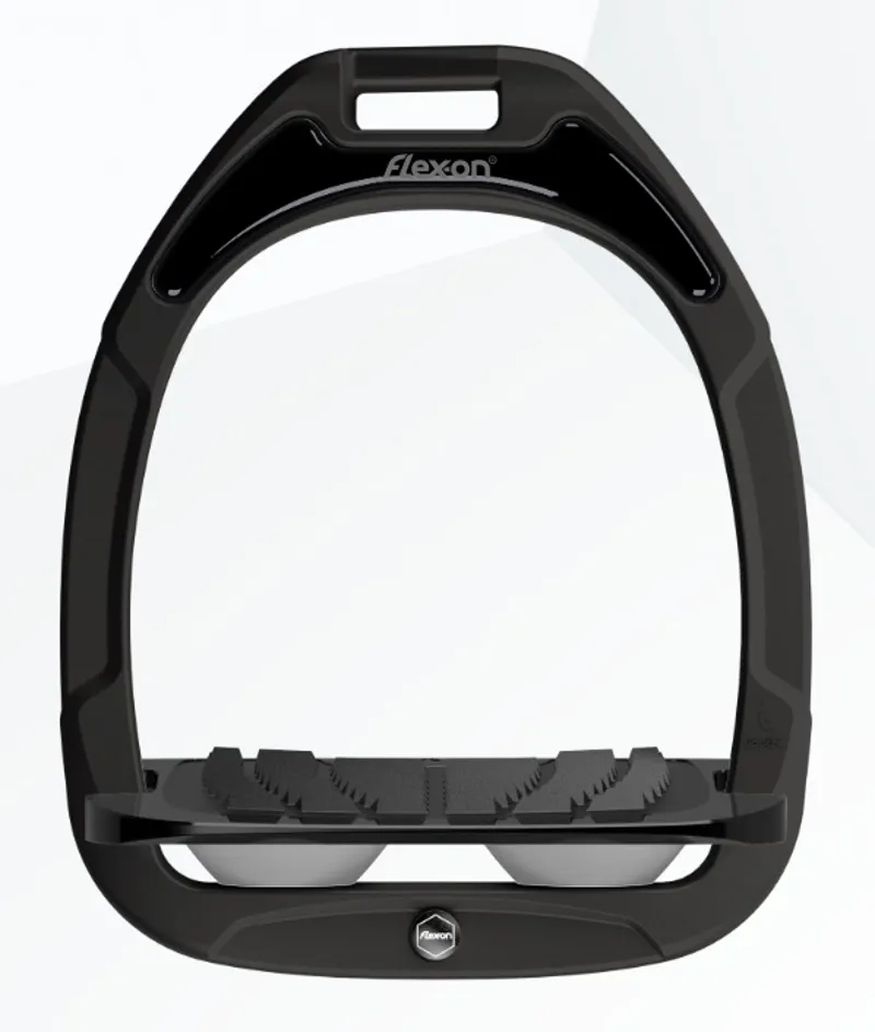 Flex-On Green Composite 2 Stirrups Inclined No Grip Black/Black/Grey