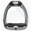 Flex-On Safe-On Stirrups Inclined in Grey/Black/Black