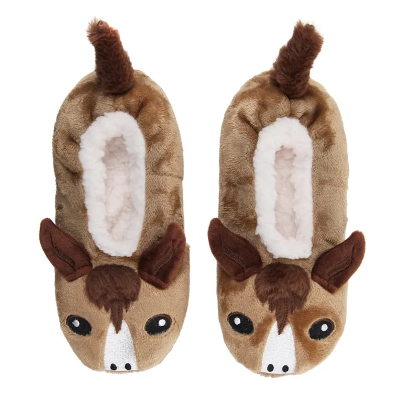 Wildfeet Footsie Horse Slippers Adults