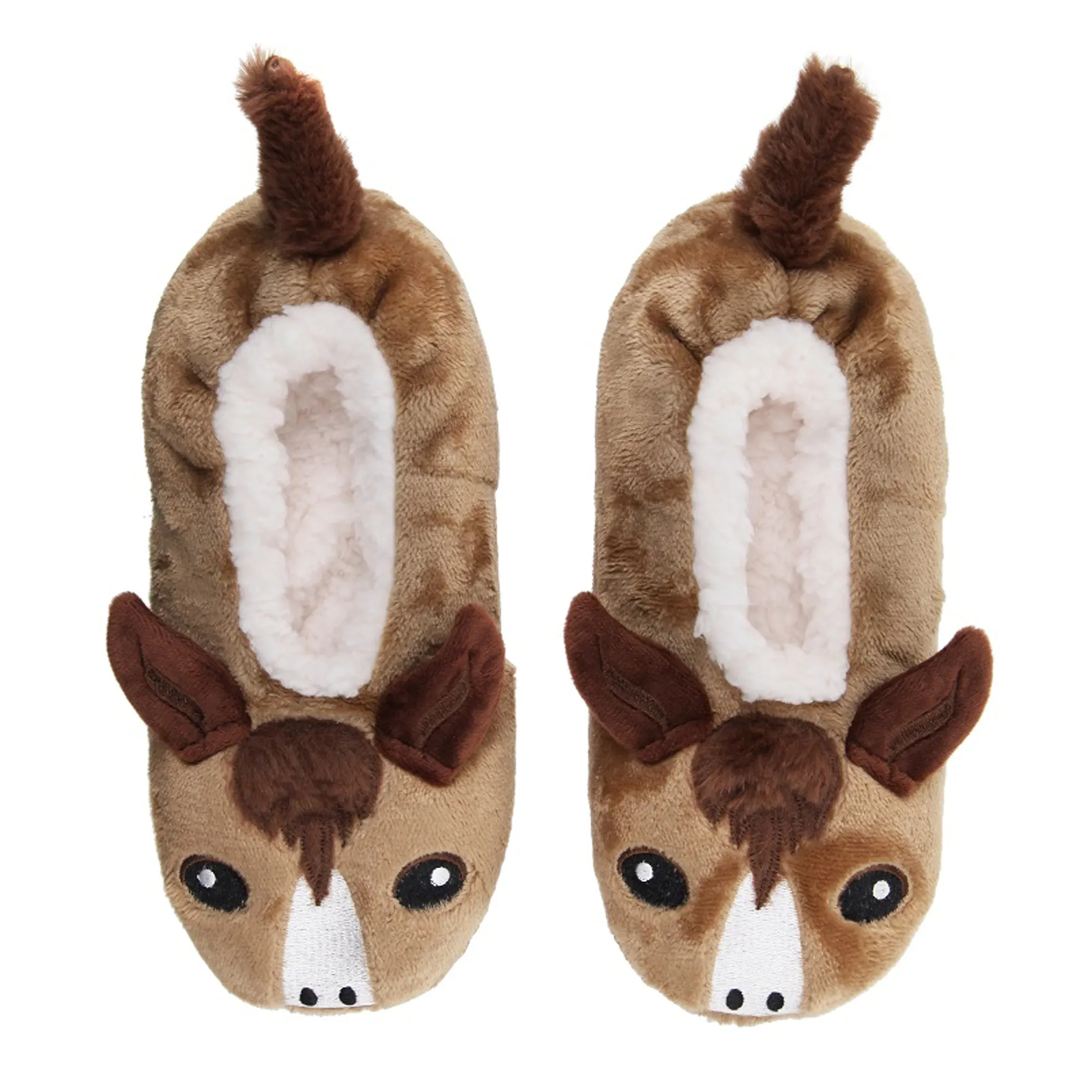 Wildfeet Footsie Horse Slippers Adults
