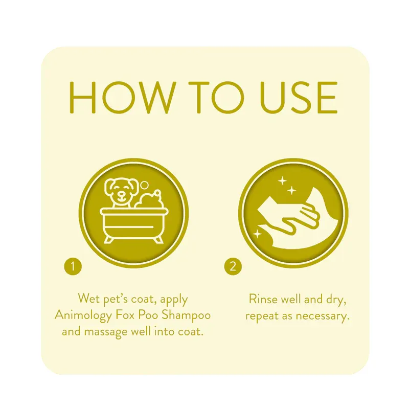 Animology Fox Poo Dog Shampoo 250ml-2