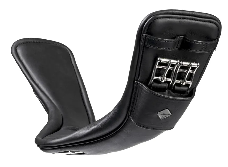 LeMieux Gel Tek Anatomic Curve Mono Girth in Black-3