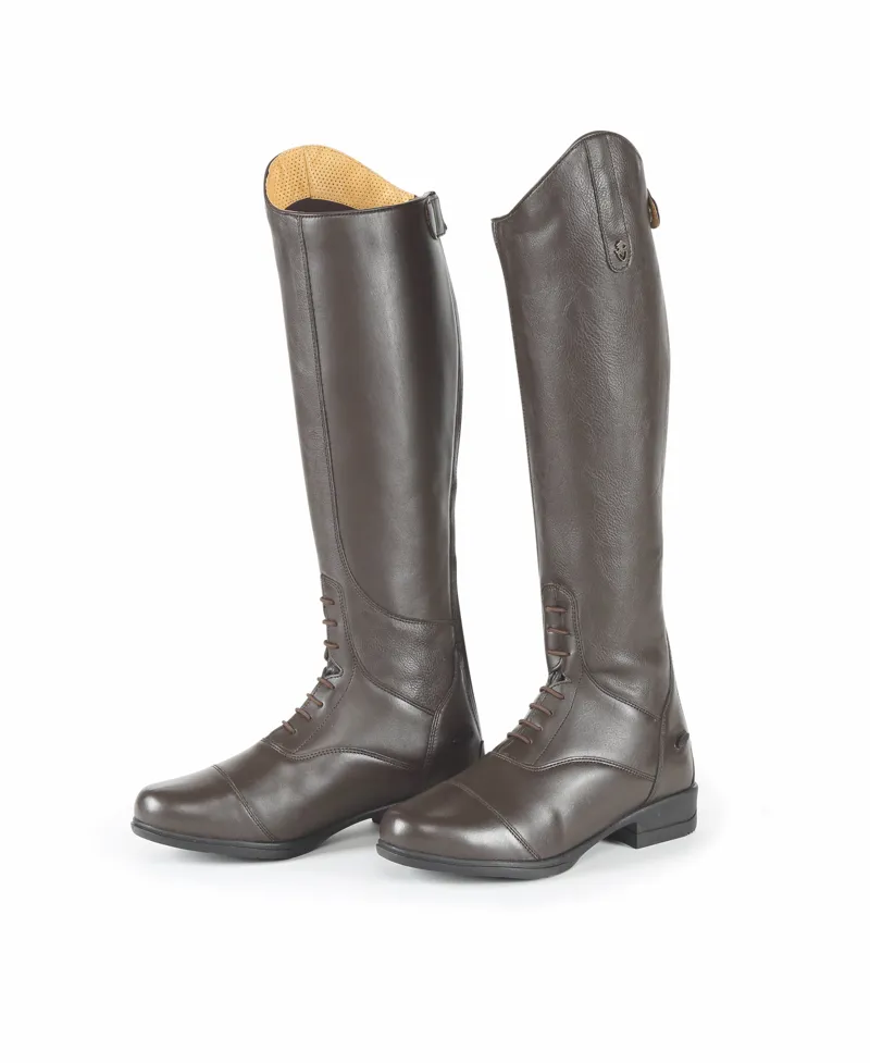 Moretta Gianna Riding Boots Childs Regular Height in Brown