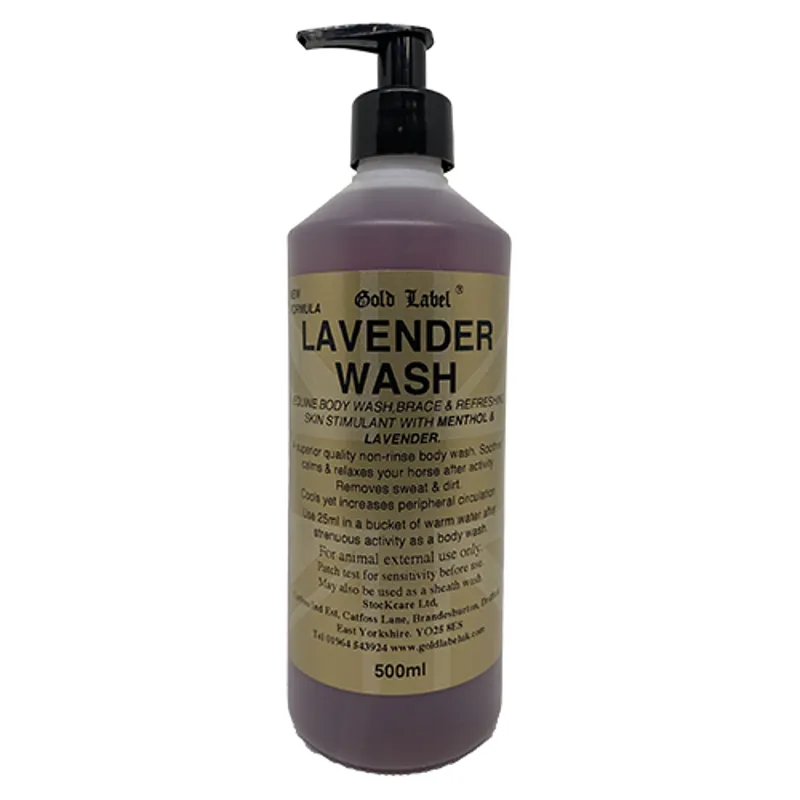 Gold Label Lavender Wash 500ml