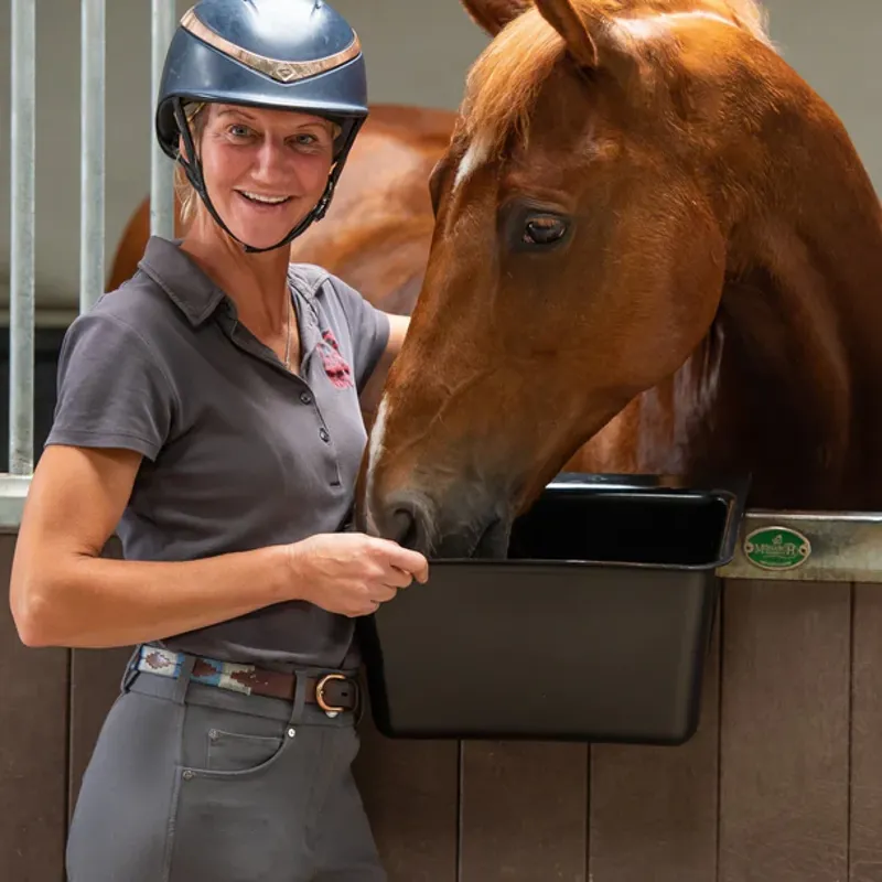 Red Gorilla Plastic Hanging Manger in Black-1